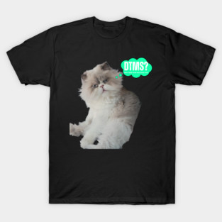 Jakers the cat DTMS? kitty face T-Shirt