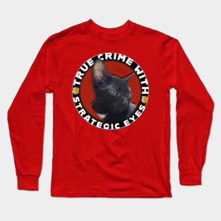 Strategic the black cat Long Sleeve T-Shirt